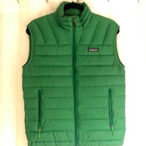Patagonia Men's XS Light Down Vest - Green